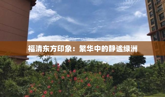福清东方印象:繁华中的静谧绿洲