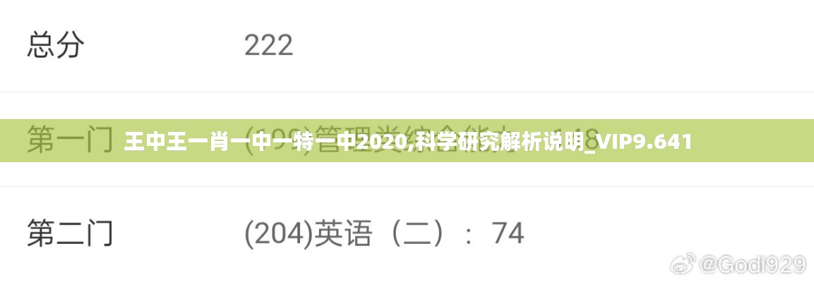 王中王一肖一中一特一中2020,科学研究解析说明_VIP9.641