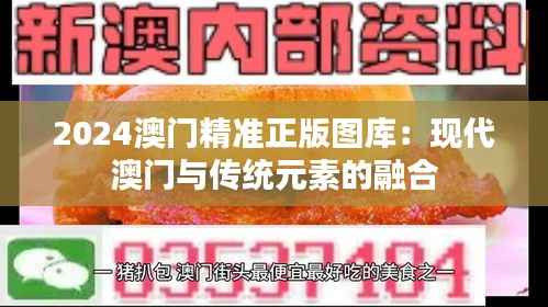 2024澳门精准正版图库:现代澳门与传统元素的融合