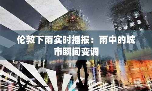 伦敦下雨实时播报：雨中的城市瞬间变调