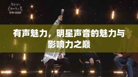 有声魅力,明星声音的魅力与影响力之巅