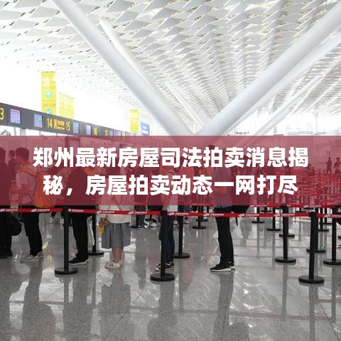 郑州最新房屋司法拍卖消息揭秘，房屋拍卖动态一网打尽