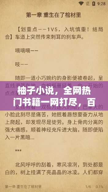 柚子小说,全网热门书籍一网打尽,百度倾情推荐