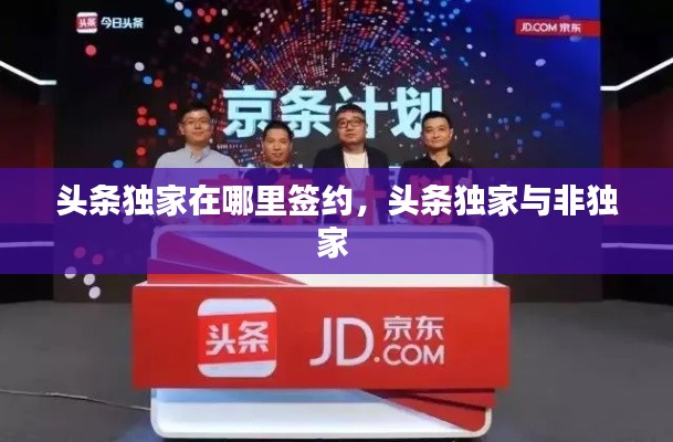 头条独家在哪里签约,头条独家与非独家