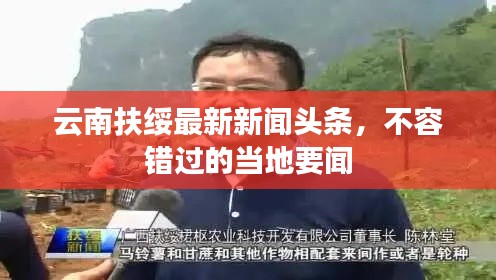 云南扶绥最新新闻头条,不容错过的当地要闻